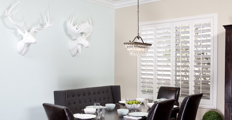 Seattle dining room shutters